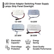 LED Driver Adapter Switching Power Supply 12-18W 18-25W 25-36W 36-50W for Aquarium Street Light Sock