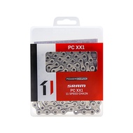 [Op105] SRAM โซ่จักรยาน XX1 11โซ่จักรยานบนถนน MTB ความเร็ว118ลิงค์กับระบบล็อคไฟฟ้าอะไหล่จักรยานต้นฉบ