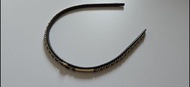 Chanel 金色鏈條黑色髮箍