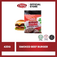 Starburger Daging Berperisa Salai | Smoked Beef– Burger Patty (420g) by Dara