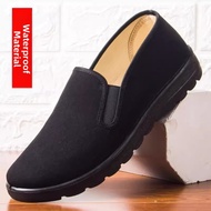 BUJINXUAN | Women Black Work Shoes
