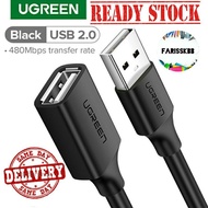 UGREEN USB EXTENSION CABLE DATA TRANSFER USB 3.0 CABLE FOR SMART TV PS4 XBOX ONE SSD USB 3.0 2.0 TO 