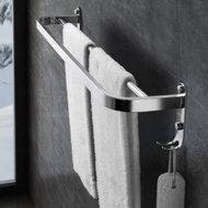 Clothes Drying Rack Towel Hanging Width 12 cm Length 57 No Need To Drill Holes In The Wall E001