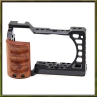 A6400 / A6300 / A6100 / A6000 Wood Handle Metal Camera Cage Stabilizer Rig Spare Parts Accessories