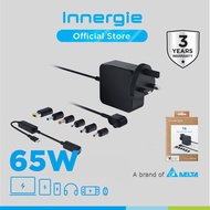 Innergie T6 65W Laptop Charger / Power Adapter, with 100W C-Converter Cable USB-C devices