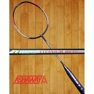 - ASHAWAY TI 100 TITANIUM MESH FREE GRIP BADMINTON RACKET