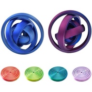 Rainbow Spinner Toy, Magic Rainbow Spinner, Fidget Spinner, Spinner Ring, Gyroscope Toy, Anxiety Spi