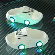 TSC-  SP301 Sandal Lampu LED Anak Model Mobil Sandal Anak Laki-laki Perempuan Sandal Lucu Kekinian