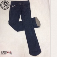 CRFT168 Diesel Industry Denim Division seluar panjang bootcut mid rise lady denim jeans | 30 [JL6]