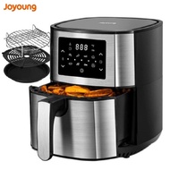 Air Fryer Oven 5.8Qt Big Capacity Air Fryer Toaster Oven, 8 Presets With Airfryer Cookbook, 1400W, L