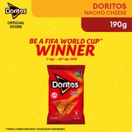 Doritos Tortilla Chips Nacho Cheese 190g / Doritos Tortilla Perisa Keju Nacho 190g