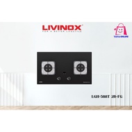 LIVINOX [ I SYNC ] BUILT IN FLEXI GAS HOB LGH-588T 2B-FG / DAPUR GAS STOVE MEMASAK