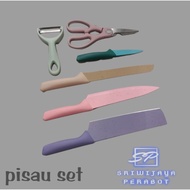 PISAU SET DAPUR | KITCHEN KNIFE CERAMIKC 6 PCS