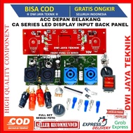 CA SERIES FRONT LED PACKAGE PLUS BACK PANEL INPUT CA SERIES CA10 CA12 CA 20 CA 30