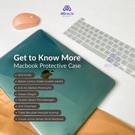Macbook Crystal Clear Green Transparent Case mac book Air M1 Pro 11 inch/ 13 Inch 15 inch 2020 2021