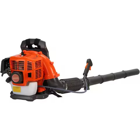 Gas Powered Backpack Leaf Blower with 52CC 2 Stroke Engine 550CFM High-Performance Airflow Efficient