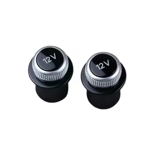 1-2pcs 8W0919311 Cigarette Lighter Cover Chrome Plated Cigarette Lighter Plug For Audi A3 A4 A5 Q2 Q