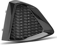 DNA MOTORING Front Fog Light Cover (Front, Passenger Side) Compatible With MAXIMA 2019 / Without Fog