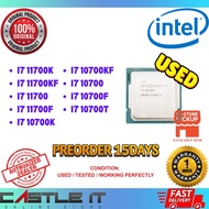 Pre-Order Intel Core i7 10700K 11700K 10700 11700 KF LGA1200 10th 11th Gen Used Processor