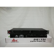 EQUALIZER EQUALIZER DBX 215
