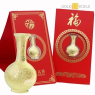 Gold Scale Jewels 999 Pure Gold 宝瓶 Prosperity Red Packet