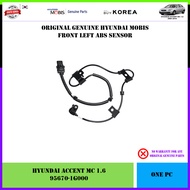 Hyundai Accent MC 1.6 Front Genuine Hyundai Mobis ABS Sensor (Left 95670-1G000 / Right 95671-1E000)