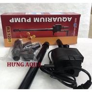 Máy bơm nước hồ cá máy bơm chìm R3 1000/ 1200 đa năng 3 trong 1: vừa bơm lọc và thổi oxy chạy êm bền