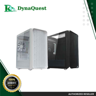 Tecware Flow M TG mATX Case with (4X120mm Fan) Black | White