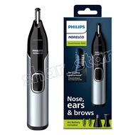 Philips 3-Head Waterproof Multi-Nose Hair Trimmer NT5600 – Nose, Beard, Eyebrow & Ear Trimmer with S