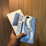 Second Oppo A12 RAM 3 / 32 GB full original resmi