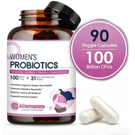Women's Probiotics 100 Billion CFU D-Mannose: Vaginal Urinary Health Cranberry