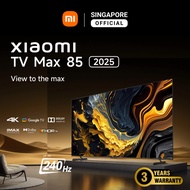 Same Day Delivery | Xiaomi TV Max 85 2025 | 4K QLED | Up to 240Hz | Google TV | Google Assistant Bui