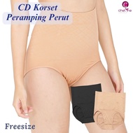 Chelyne CD Pelangsing Perut W095 Korset Bahan Seamless Rajut