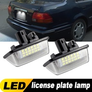 2Pcs LED Number License Plate Light Lamp OEM:81271-12503 For Toyota Corolla Crown S180 Noah Voxy Sta