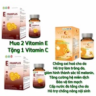 [Buy 2 Get 1 Free] ComBo 2 boxes of red Vitamin E, get 1 box of Vitamin C to support beauty care and