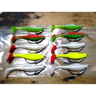 2PCS SOFT LURE 10CM. 13GRAM AND 13.8GRAM