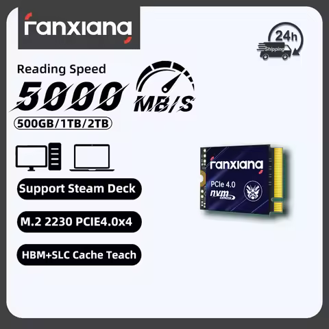 Fanxiang S700 M.2 SSD 5000MB/s M.2 2230 500GB 1TB Hard Disk PCIe4.0x4 NVMe Internal Solid State Driv