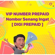 VIP Number prepaid Digi sim card nombor cantik senang ingat