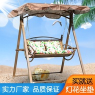 Buaian Berganda Balkoni Dalaman Seni Besi Taman Rumah Internet Selebriti Kerusi Goyang Buaian Dewasa