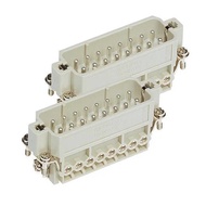 HARTING 09032646823 DIN 41612 Perempuan 64-Pin Penyambung Terminal Pematerian Akhir