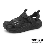 Sandal Pria Gold Pigeon d6 Series GILGA D591M Sporty Mesh Mesh Hitam/Olive