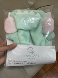 COJI-COJI BABY 動物造型毛巾髮箍 日本製