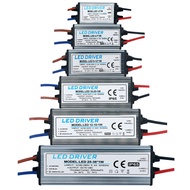 LED Driver 1-3W 4-7W 8-12W 12-18W 18-24W 25-36W AC95V-265V Power Supply 300Ma Waterproof IP65 Lighting Transformer