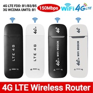 4G LTE Router Wireless USB Dongle 150Mbps Broadband Modem Stick With Sim Card Slot Wifi Adapter Pocket Router For Home Laptops