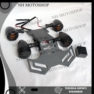 TAIL TIDY SXR PACKAGE XSR Turn Signal Lights CUSTOM JAPSTYLE CB MINI RETRO LED MODEL TAIL TIDY XSR 1