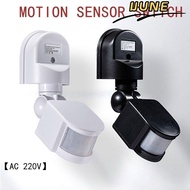 IJUNE Motion Sensor Wall Mount Outdoor Switch Adjustable Movement Detector