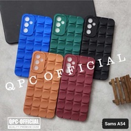 Samsung A54 Macaron Color Finger Grip Case 3D Cubic Case 3D Jacket Samsung A54