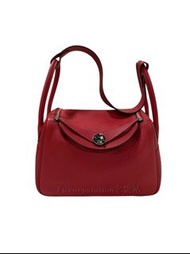 二手 Hermes Lindy 26 Rouge Casque