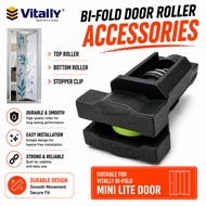 VITALLY Bi Fold Door Roller Accessories. Bi-Fold Door Roller or Stopper Clip. Folding Door Roller Re