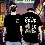 Adult Distro T-Shirt Short Sleeve Words Pattern Style Lho / Men's And Women's Words Pattern Top 3A0b